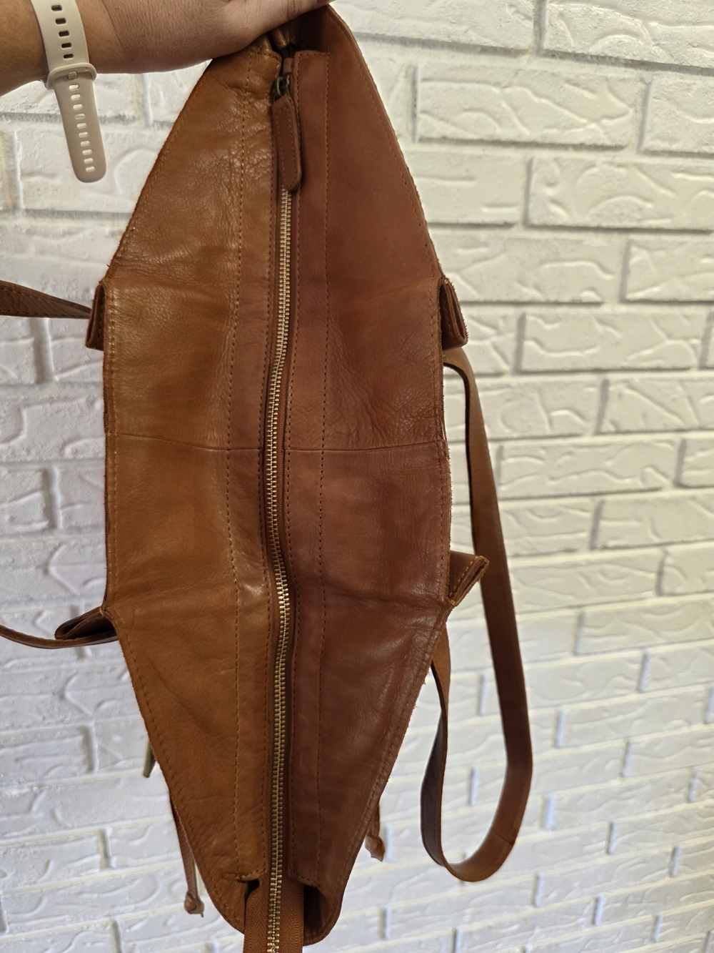 Vilenca Holland Genuine Leather Tote NWT - Picture 5 of 13